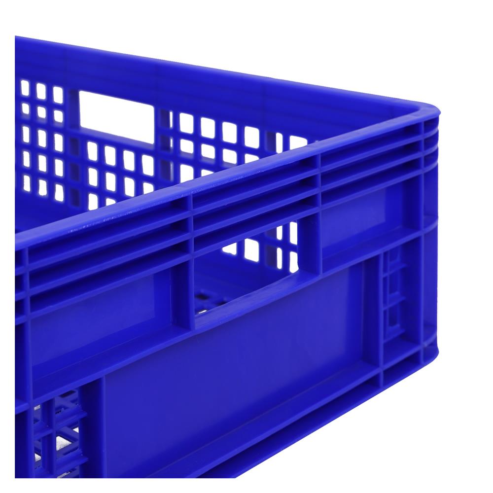 ลังผลไม้โปร่ง GW 37.5x56.5x16 ซม. สีน้ำเงิน