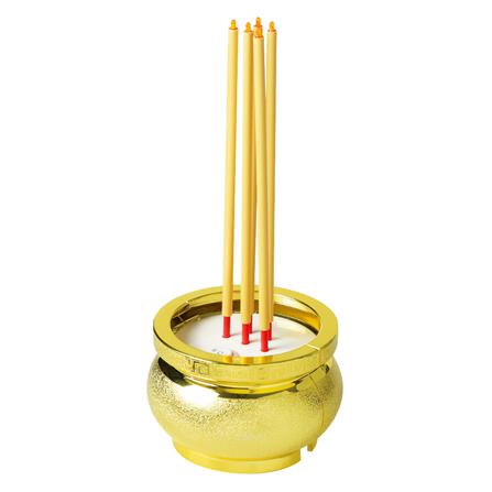 ธูปไฟฟ้า 5 ดอก CLAIRE สีทอง_1