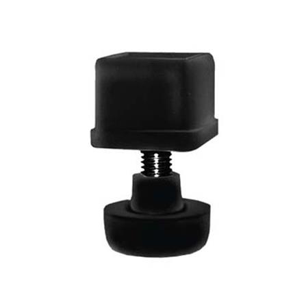 ฝาปิดท่อสี่เหลี่ยมพร้อมสกรู PANSIAM ISNA-112B 1-1/2 นิ้ว สีดำ แพ็ก 10 ชิ้น_0