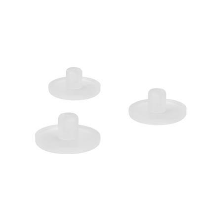 ปุ่ม PVC แบบเดือย PANSIAM PVC-25 25 มม. แพ็ก 10 ชิ้น