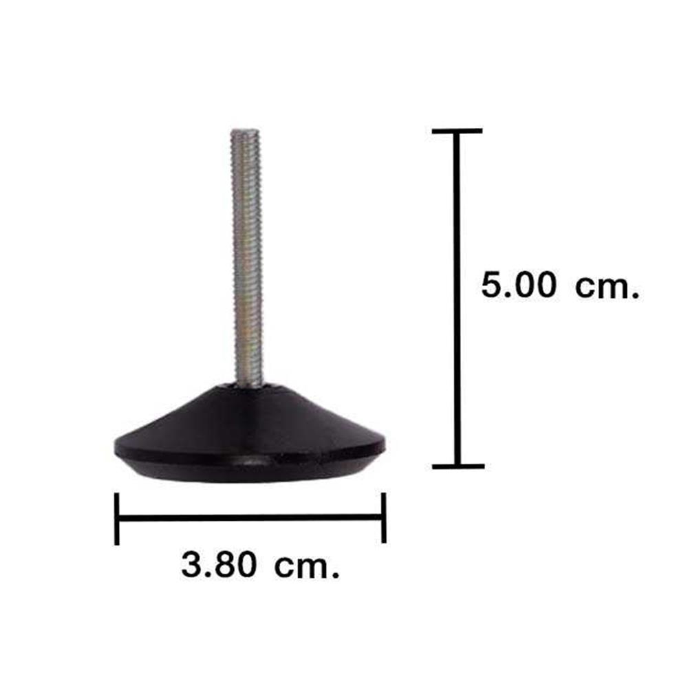 สกรูปรับระดับ PANSIAM AS-503815B 50 มม. สีดำ แพ็ก 2 ชิ้น