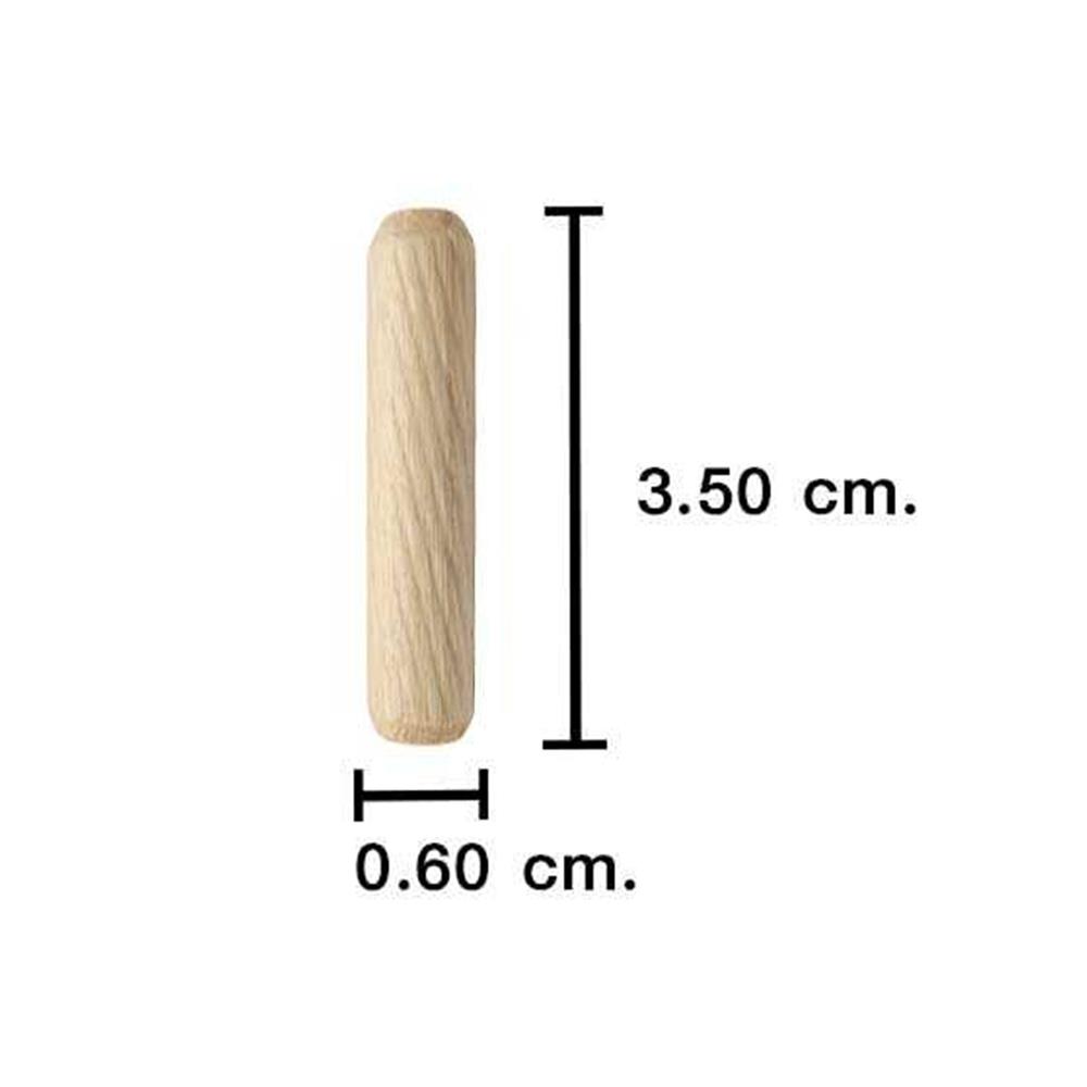 เดือยไม้ PANSIAM W635 6X35 มม. แพ็ก 10 ชิ้น