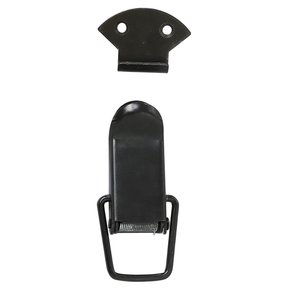 ห่วงล็อก (ใหญ่) ระบบสปริง PANSIAM L005 สีดำ แพ็ก 2 ชิ้น