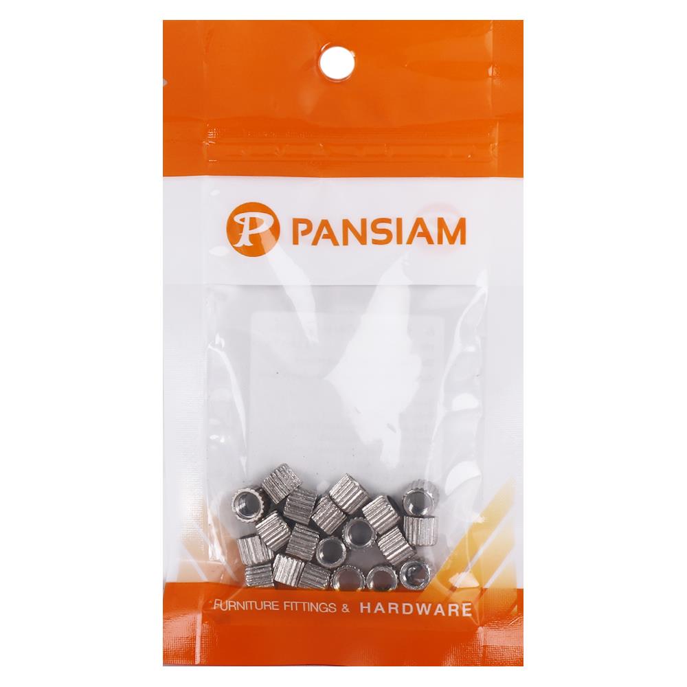 ปุ่มรับชั้นเหล็กตัวเมีย PANSIAM SS-52NI แพ็ก 20 ชิ้น