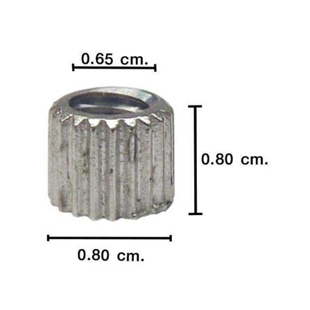 ปุ่มรับชั้นเหล็กตัวเมีย PANSIAM SS-52NI แพ็ก 20 ชิ้น_2