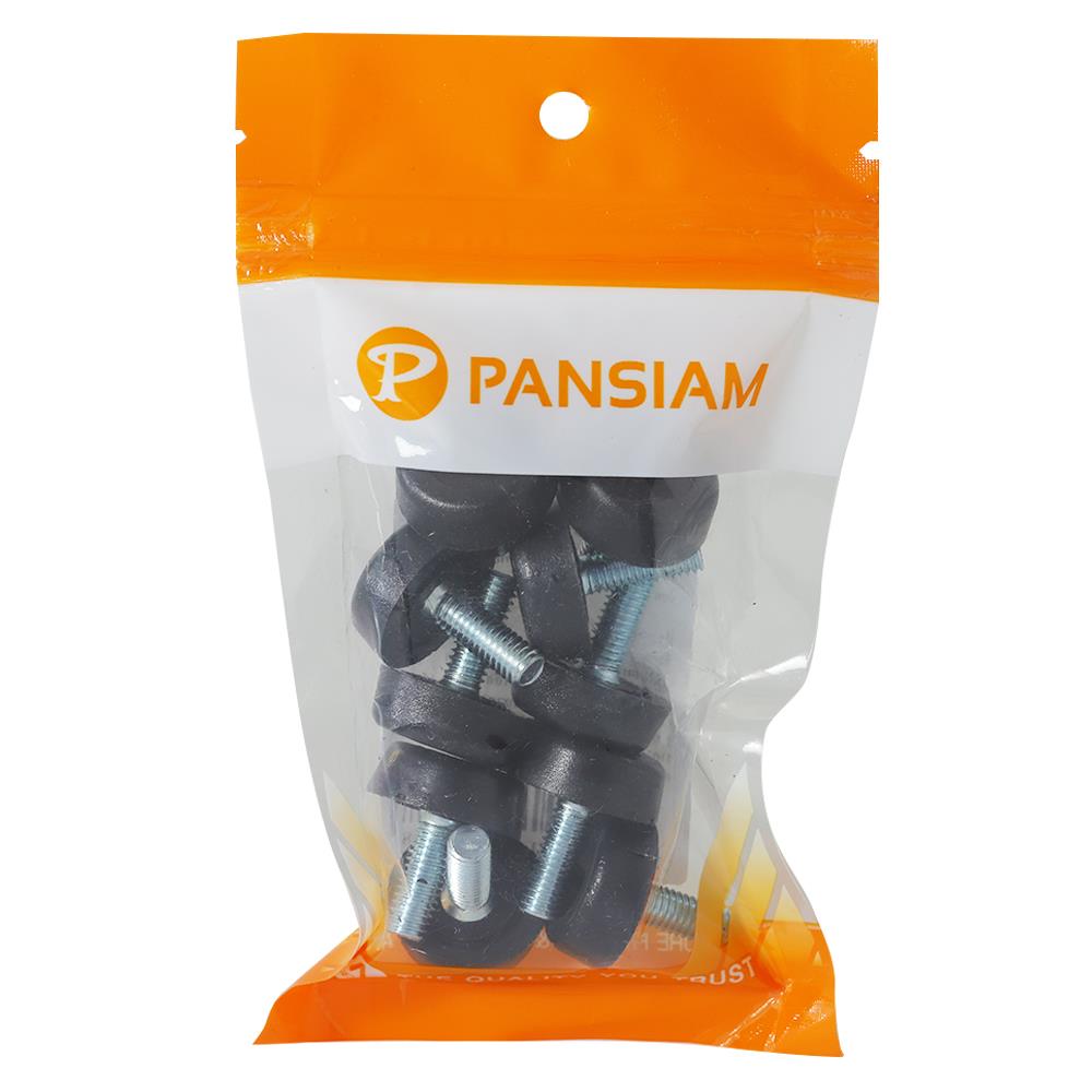 สกรูปรับระดับ PANSAIM AS-62216B 6x22 มม. สีดำ แพ็ก 10 ชิ้น