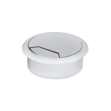 ช่องร้อยสายไฟกลม PANSIAM CC-10W 60 มม. สีขาว