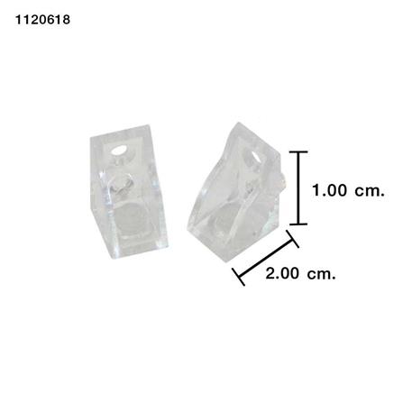 ปุ่มกันกระแทกพร้อมยางรอง PANSIAM SPVC-88 5x6 มม. แพ็ก 2 ชิ้น_1
