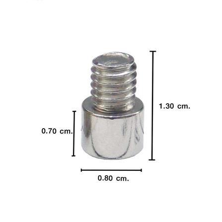 ปุ่มรับชั้นเหล็กตัวผู้ PANSIAM SS-51 แพ็ก 20 ชิ้น_1