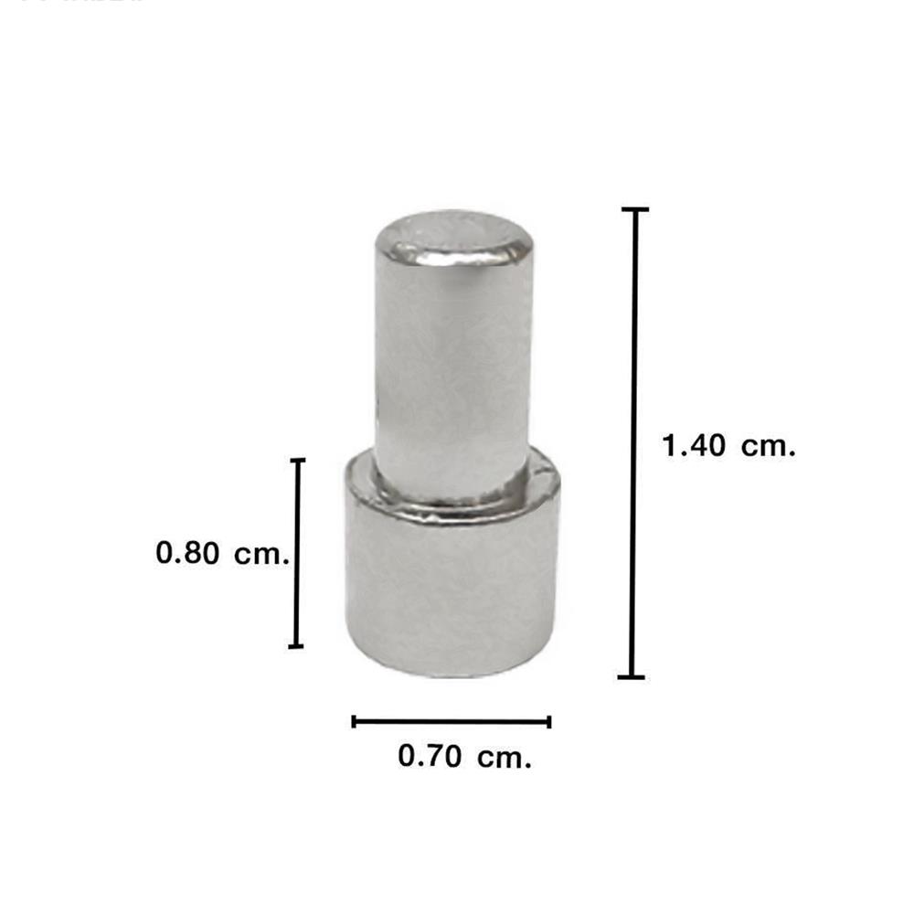 ปุ่มรับชั้นซิงค์รุ่นตัวสั้น PANSIAM SS-20-6 6 มม. แพ็ก 10 ชิ้น