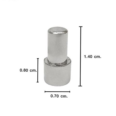 ปุ่มรับชั้นซิงค์รุ่นตัวสั้น PANSIAM SS-20-6 6 มม. แพ็ก 10 ชิ้น_1