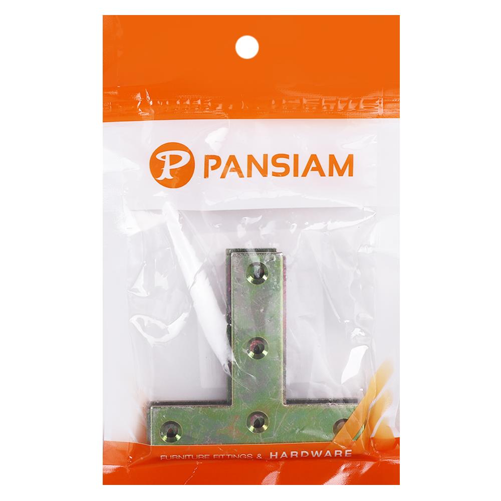 เหล็กฉากตัวที PANSIAM TS-75Y 75X72X18X2 มม. แพ็ก 4 ชิ้น