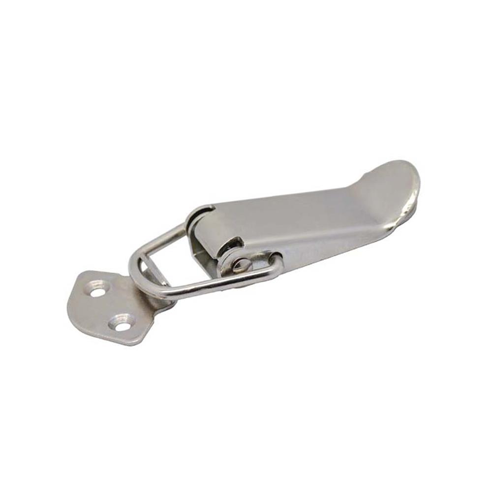 ห่วงล็อก (กลาง) ระบบสปริง PANSIAM L004 สีนิกเกิล