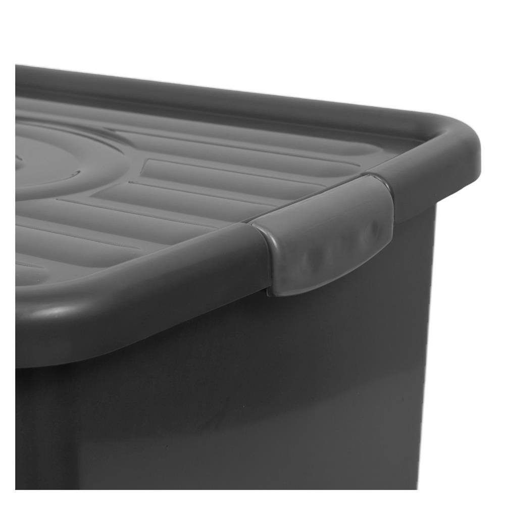 กล่องเก็บของ STACKO 2003 43X63X28 ซม. สีเทา