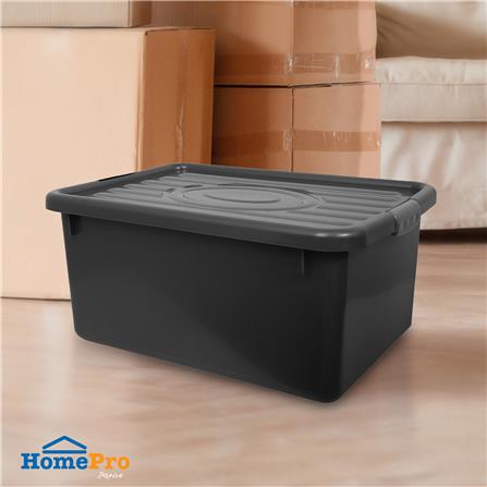 กล่องเก็บของ STACKO 2003 43X63X28 ซม. สีเทา_3