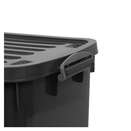 กล่องเก็บของ STACKO 2006 39X55X28 ซม. สีเทา_2