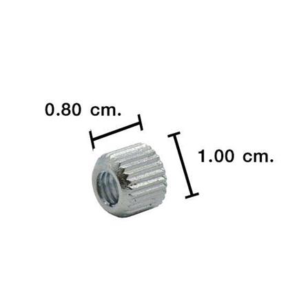 ปุ่มรับชั้นเหล็กตัวเมีย PANSIAM SS9-12 แพ็ก 10 ชิ้น_1