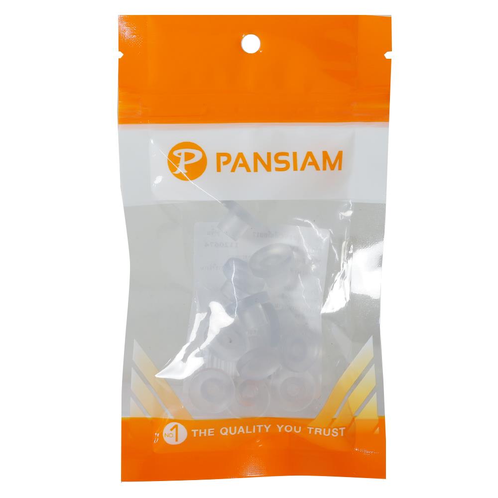 ปุ่ม PVC มีเดือย PANSIAM PVC-17 17 มม. แพ็ก 20 ชิ้น