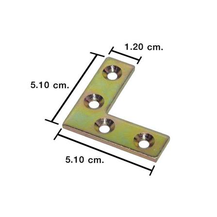 เหล็กฉากตัวแอล PANSIAM SL-002Y 51X51X12X2 มม._1