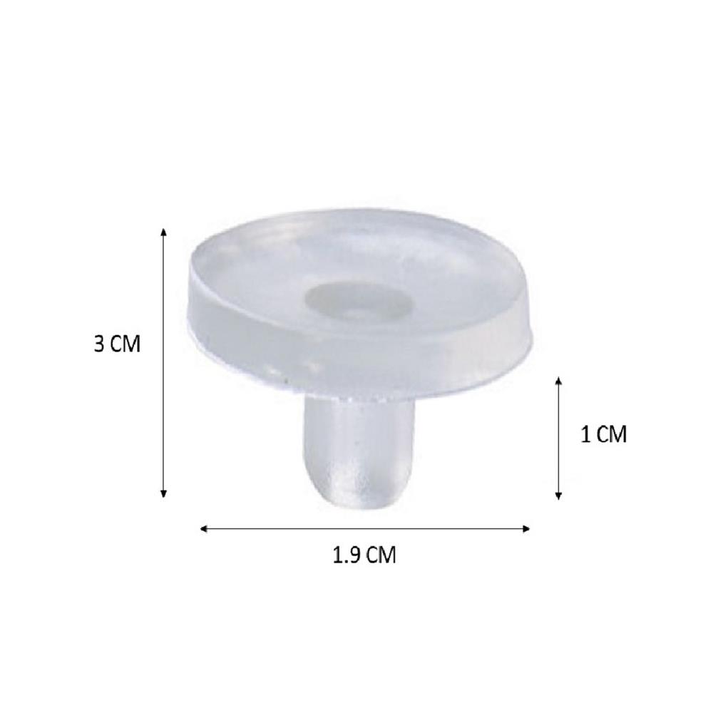 ปุ่ม PVC แบบมีเดือยในตัว PANSIAM GFC-1930 20 มม. แพ็ก 10 ชิ้น