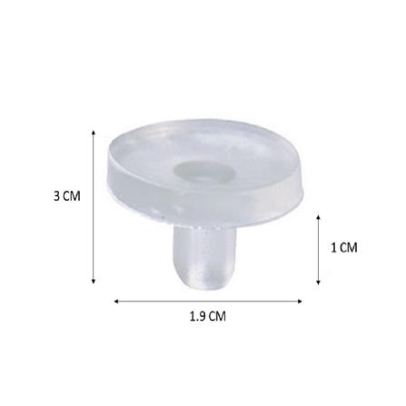 ปุ่ม PVC แบบมีเดือยในตัว PANSIAM GFC-1930 20 มม. แพ็ก 10 ชิ้น_1