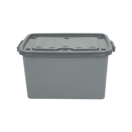 กล่องเก็บของพร้อมฝาล็อก API 2008 100 ลิตร สีเทา_1