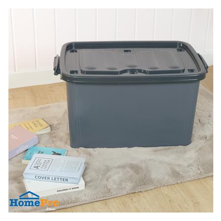 กล่องเก็บของพร้อมฝาล็อก API 2008 100 ลิตร สีเทา_4