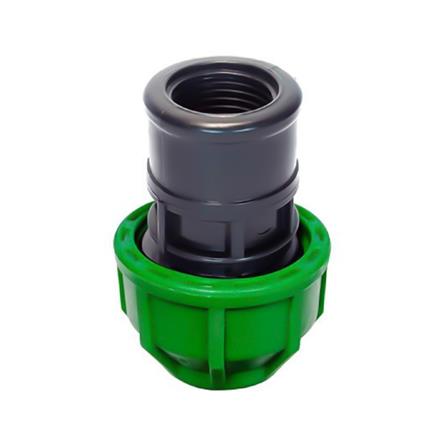 ข้อต่อตรงสวมล็อก PE เกลียวใน KANYA 32 มม. x 1 นิ้ว_0