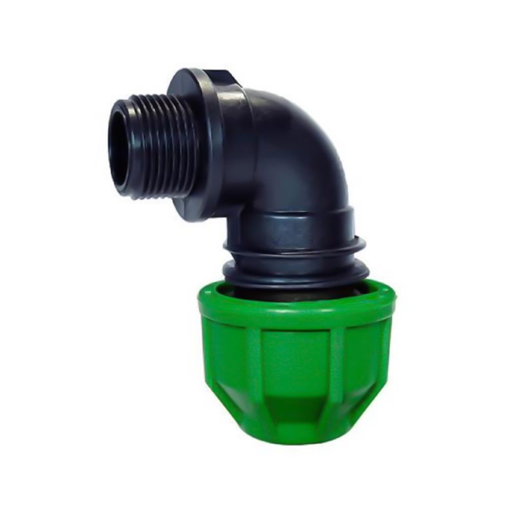 ข้อต่องอสวมล็อก PE เกลียวนอก KANYA 32 มม. X 1 นิ้ว