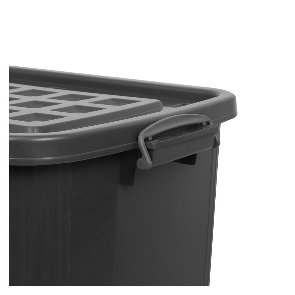 กล่องเก็บของ STACKO 3010 51X74X44.5 ซม. สีเทา