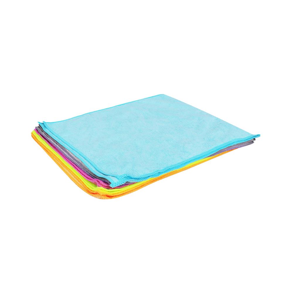 ผ้าไมโครไฟเบอร์ทำความสะอาดอเนกประสงค์ ACCO 30x40cm แพ็ค10 หลากสี