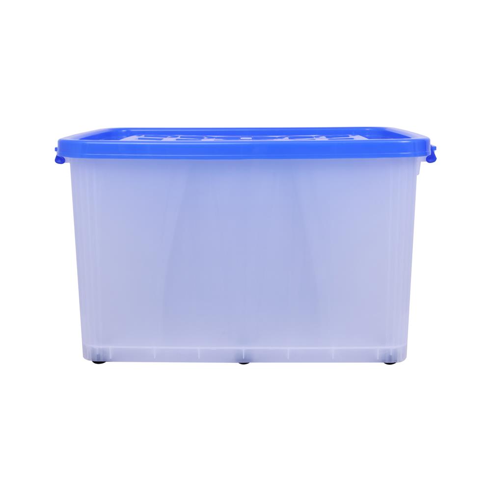 กล่องเก็บของ STACKO 2010 51X74X44.5 ซม. สีขาว/น้ำเงิน