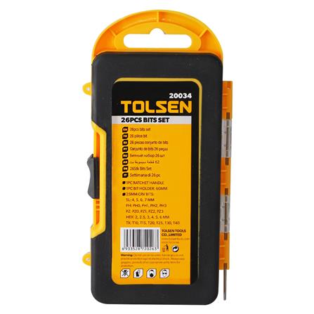 ไขควงหกเหลี่ยม TOLSEN 26 ชิ้น/ชุด_2