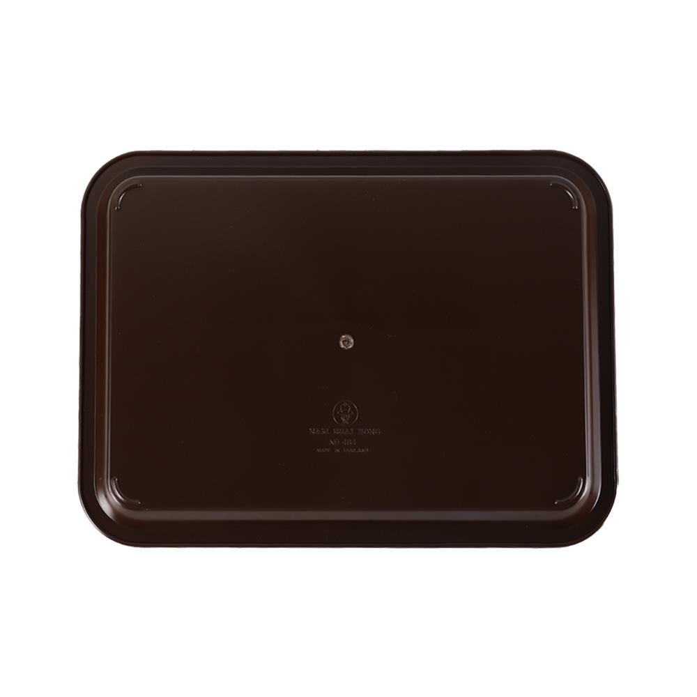 ถาดเหลี่ยม BASKET NNH 484 23.5x32.5x2ซม.น้ำตาล