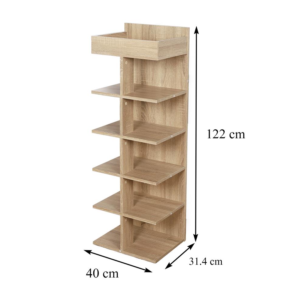 ชั้นวางรองเท้า ME LIVING SUPRA สีโซลิดโอ๊ค
