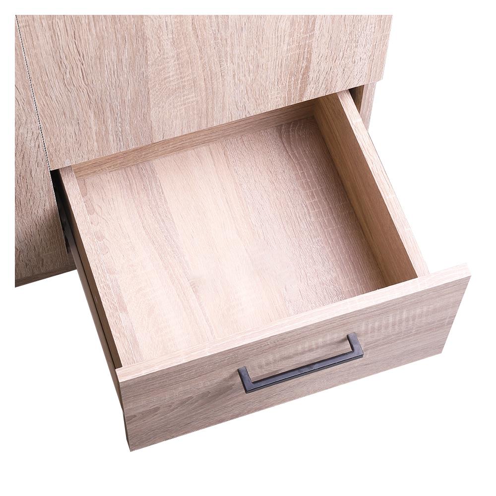 ตู้เสื้อผ้า 3 บานเปิด ME LIVING SUPRA สี SOLID OAK