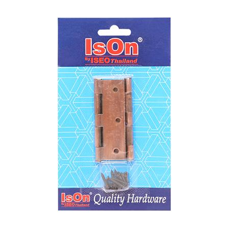 บานพับ 3x3 นิ้ว x 1.4 มม. ISON 999030 สีทองแดงรมดำ (แพ็ก 2 ชิ้น)_1