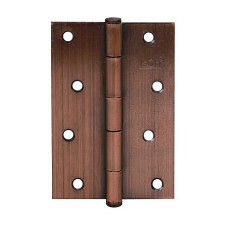 บานพับ 4x3 นิ้ว x 2 มม. ISON 999040 สีทองแดงรมดำ (แพ็ก 2 ชิ้น)