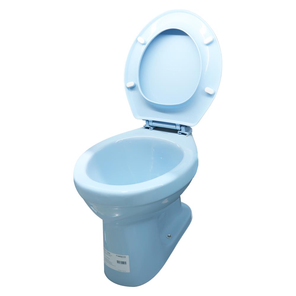 สุขภัณฑ์นั่งราบ NASCO NC-950S สีฟ้า