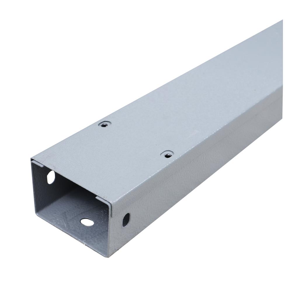 รางไวร์เวย์เหล็ก SUPER 2X3 นิ้ว 8 ฟุต สีเทา