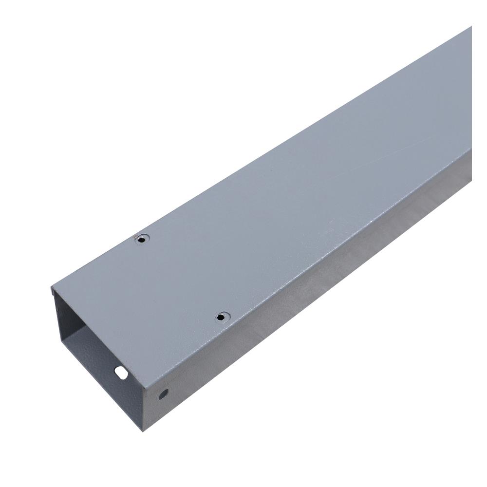 รางไวร์เวย์เหล็ก SUPER 3X4 นิ้ว 8 ฟุต สีเทา