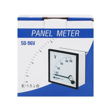 โวลต์มิเตอร์แบบ ANALOG ต่อตรง SALZER 300 โวลต์ 96x96 มม._3