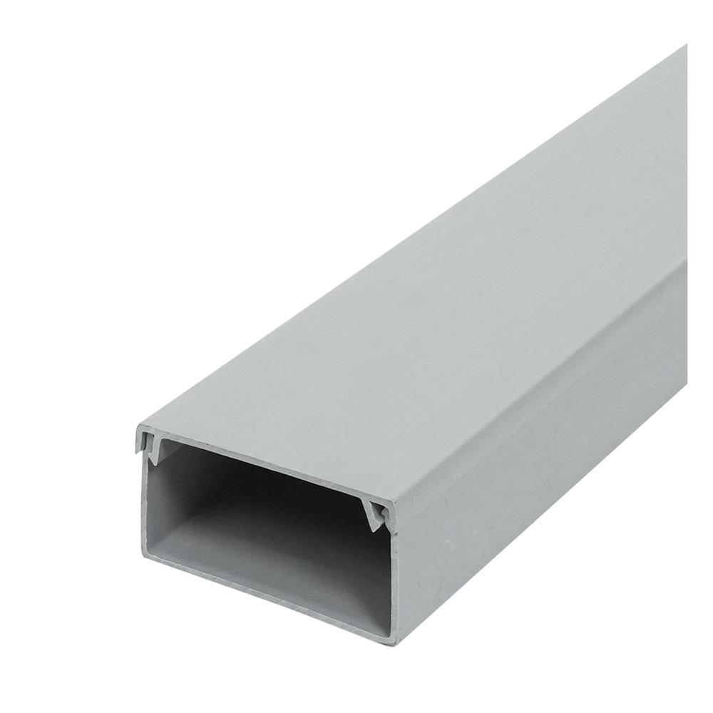 รางทรังกิ้ง ELECKTA 2.5X5 ซม. 2 เมตร สีเทา