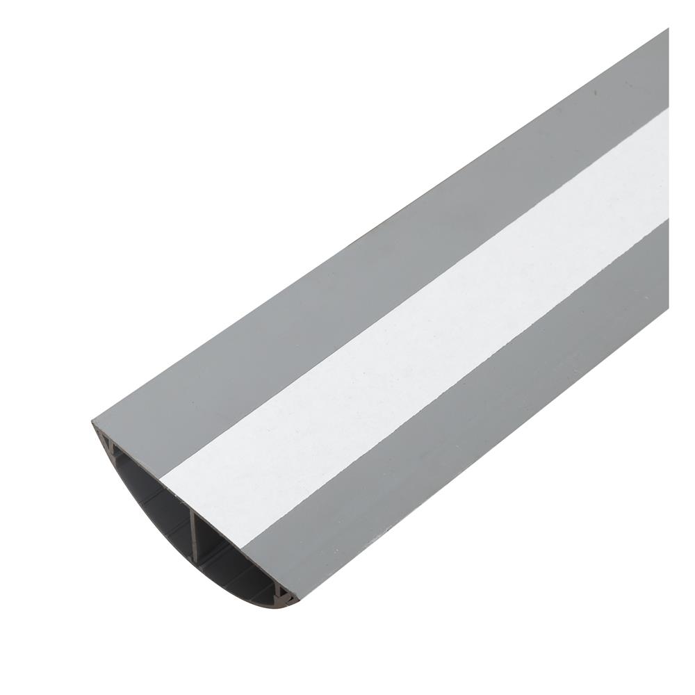 รางสายไฟโค้ง ELECKTA 7.8 ซม. X 2 เมตร สีเทา