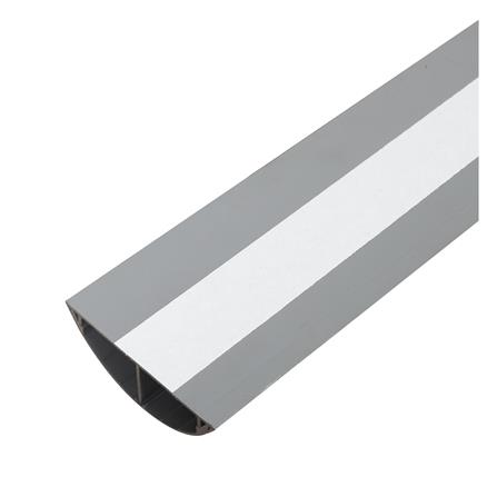 รางสายไฟโค้ง ELECKTA 7.8 ซม. X 2 เมตร สีเทา_1