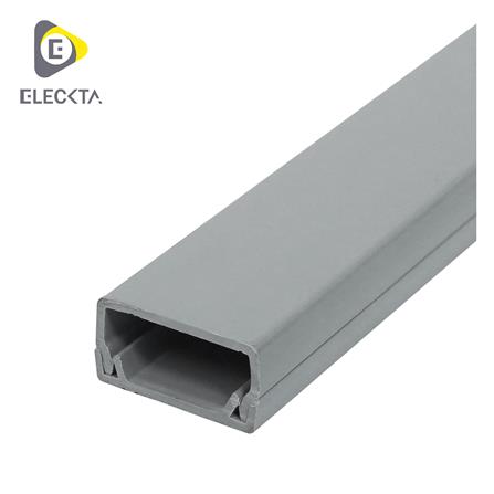 รางทรังกิ้ง ELECKTA 1X2 ซม. 2 เมตร สีเทา