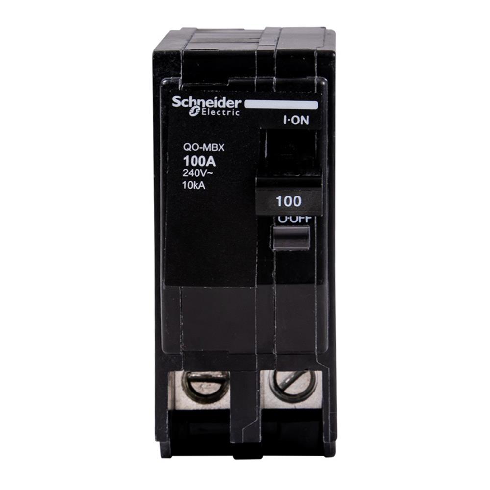 เมนเซอร์กิตเบรกเกอร์ 100 แอมป์ 1 เฟส SCHNEIDER รุ่น MBX