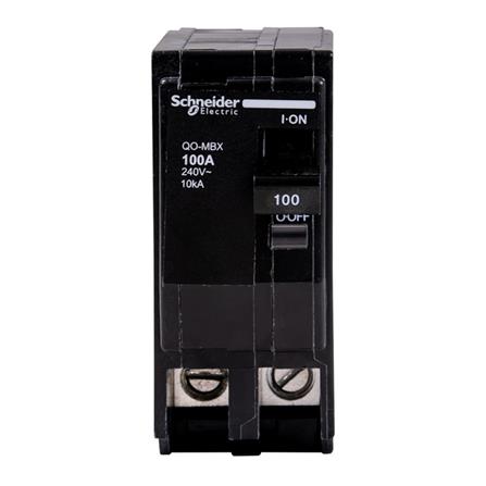 เมนเซอร์กิตเบรกเกอร์ 100 แอมป์ 1 เฟส SCHNEIDER รุ่น MBX_1