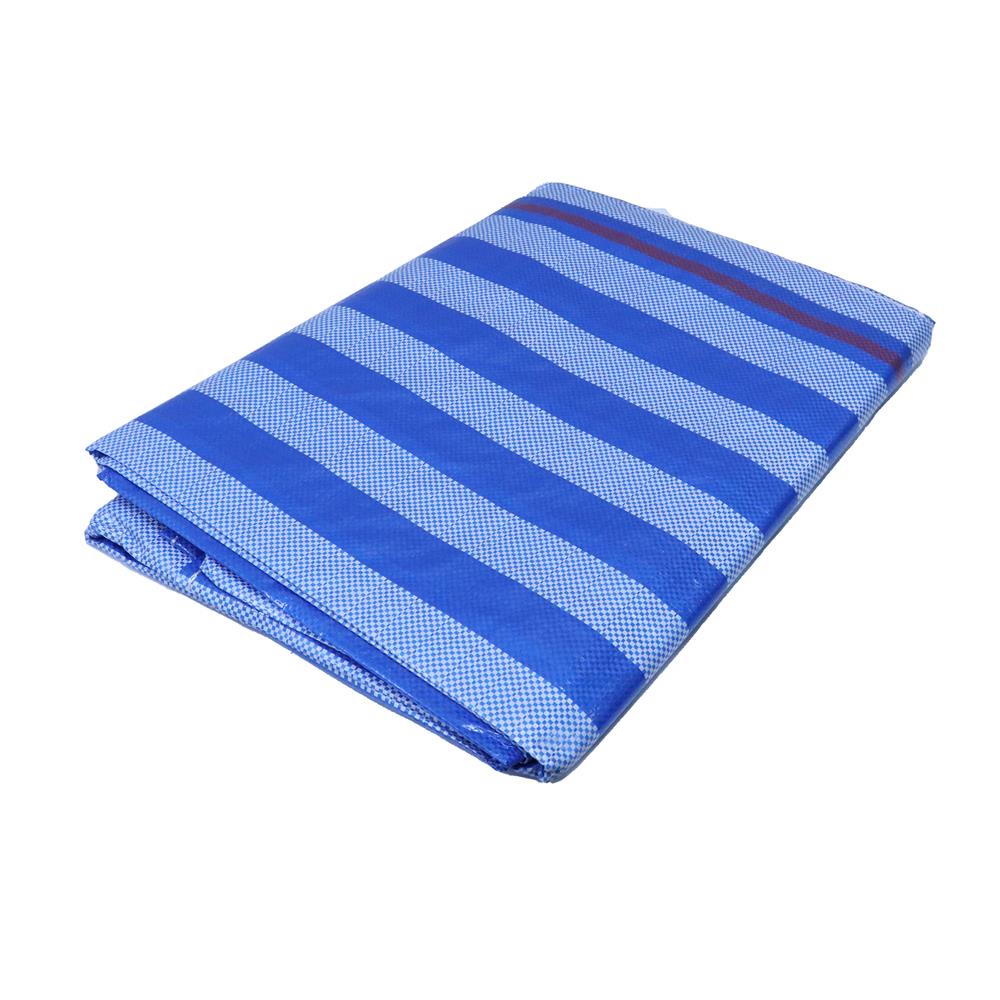 ผ้าใบเกรดหนา GARTENE 4X6 ม. สีฟ้า-ขาว