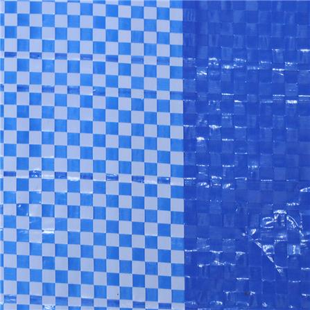 ผ้าใบเกรดหนา GARTENE 4X6 ม. สีฟ้า-ขาว_2